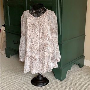 Talbots Reptile Print with Cami